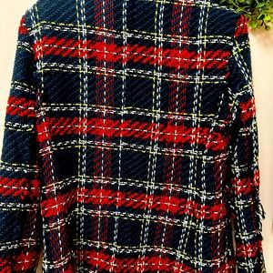 Red Tartan Jacket size M